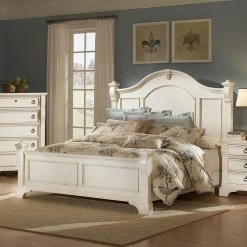 Buy ❤️ King American Woodcrafters Heirloom Mansion Poster Bed 🎁