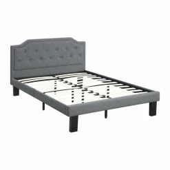 Top 10 ✨ Twin Benzara Upholstered Tufted Fabric Platform Bed ✔️