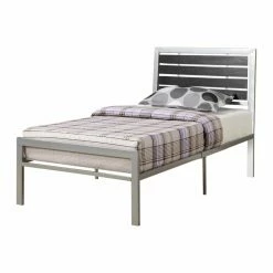 Promo ⌛ Twin Benzara Slatted Platform Bed 🛒