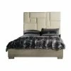 Brand new 🛒 King Bernhardt Mosaic Geometric Low Profile Bed ❤️ -Beds Shop masterBERF1238