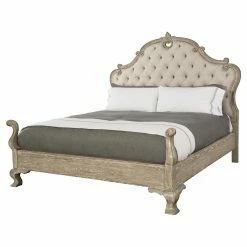 Best deal 🤩 King Bernhardt Campania Decorative Panel Bed 😉