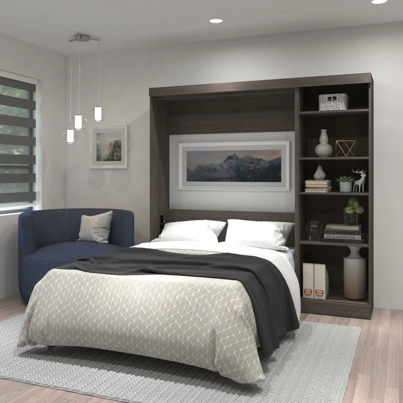 Promo π Queen Bestar Pur III 5-Shelf Murphy Wall Bed π₯° 3 Promo π Queen Bestar Pur III 5-Shelf Murphy Wall Bed π₯°