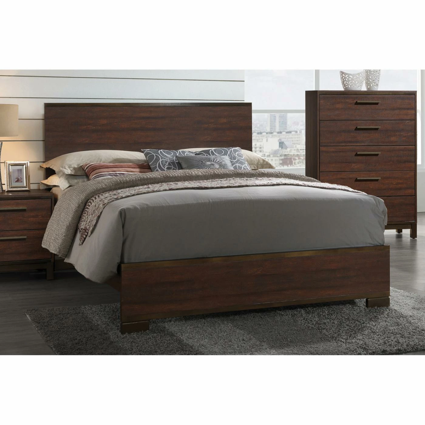 Deals π King Coaster Furniture Edmonton Panel Bed π 3 Deals π King Coaster Furniture Edmonton Panel Bed π