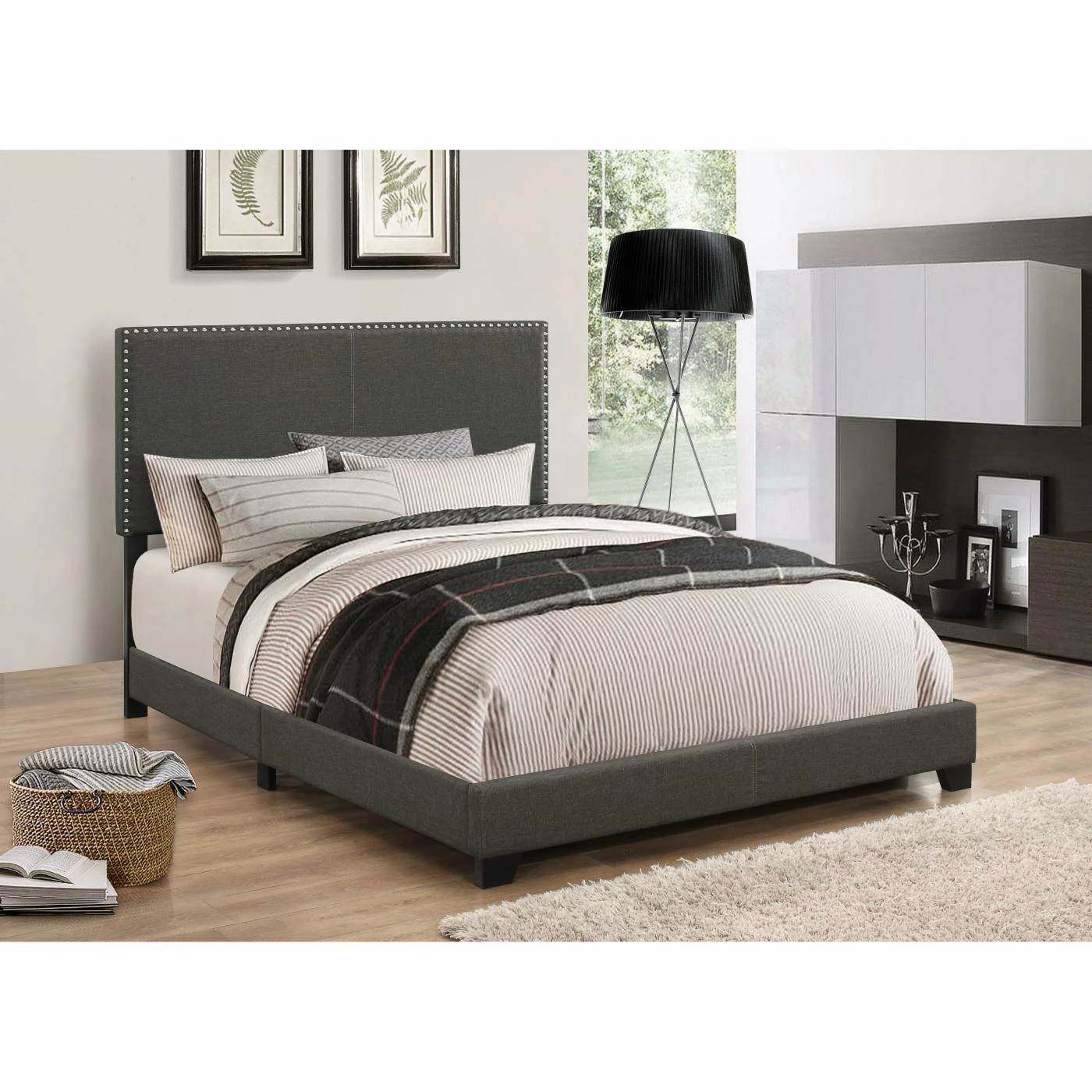 Buy π King Coaster Furniture Boyd Upholstered Bed π₯ 3 Buy π King Coaster Furniture Boyd Upholstered Bed π₯