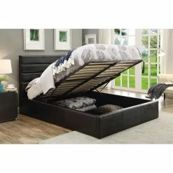 Promo ❤️ Full/Double Coaster Furniture Riverbend Upholstered Platform Bed 💯