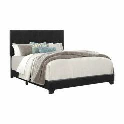 Best deal π€© California King Crown Mark Erin Faux Leather Upholstered Panel Bed β¨