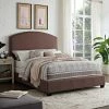 Discount 🎉 Full/Double Crosley Cassie Curved Upholstered Low Profile Bed ✔️ -Beds Shop masterCRY919