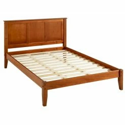 Hot Sale ✔️ Queen Camaflexi Mission Style Platform Bed 💯