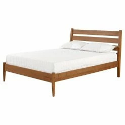 Budget 🔥 Queen Camaflexi Mid-Century Modern Platform Bed 💯