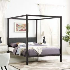 Brand new 😀 Modway Raina Queen Canopy Bed Frame 👍