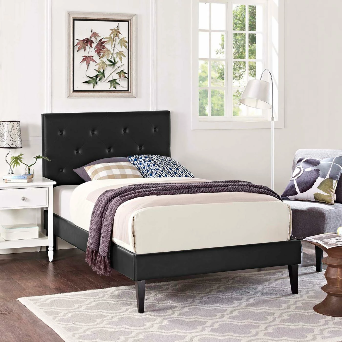 Coupon 𧨠King Modway Tarah Platform Bed With Squared Tapered Legs π 3 Coupon 𧨠King Modway Tarah Platform Bed With Squared Tapered Legs π