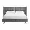 Top 10 🔔 Modway Makenna Upholstered Velvet Platform Bed - Queen ⌛