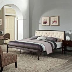 Top 10 π₯ Full/Double Modway Mia Upholstered Platform Bed π―
