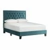 Hot Sale ⭐ Twin Picket House Furnishings Teagan Upholstered Platform Bed ⌛ -Beds Shop masterELET1235