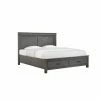 Discount 👍 Wallace & Bay Lazzeri Bed With Storage - King 😍 -Beds Shop masterEMER2240