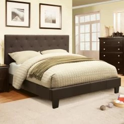 Coupon π California King Furniture Of America Lennar Upholstered Platform Bed β€οΈ
