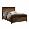 Best deal 😍 California King HN Home Corvallis Transitional Storage Platform Bed 🤩 -Beds Shop masterENLB2953