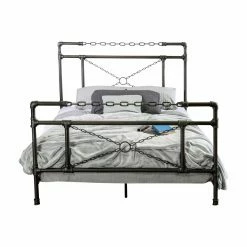 Deals 🥰 California King Furniture Of America Valijean Metal Bed 👏
