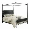 Cheapest 🔥 King HN Home Dalton Transitional Canopy Bed ✔️ -Beds Shop masterENLB4069
