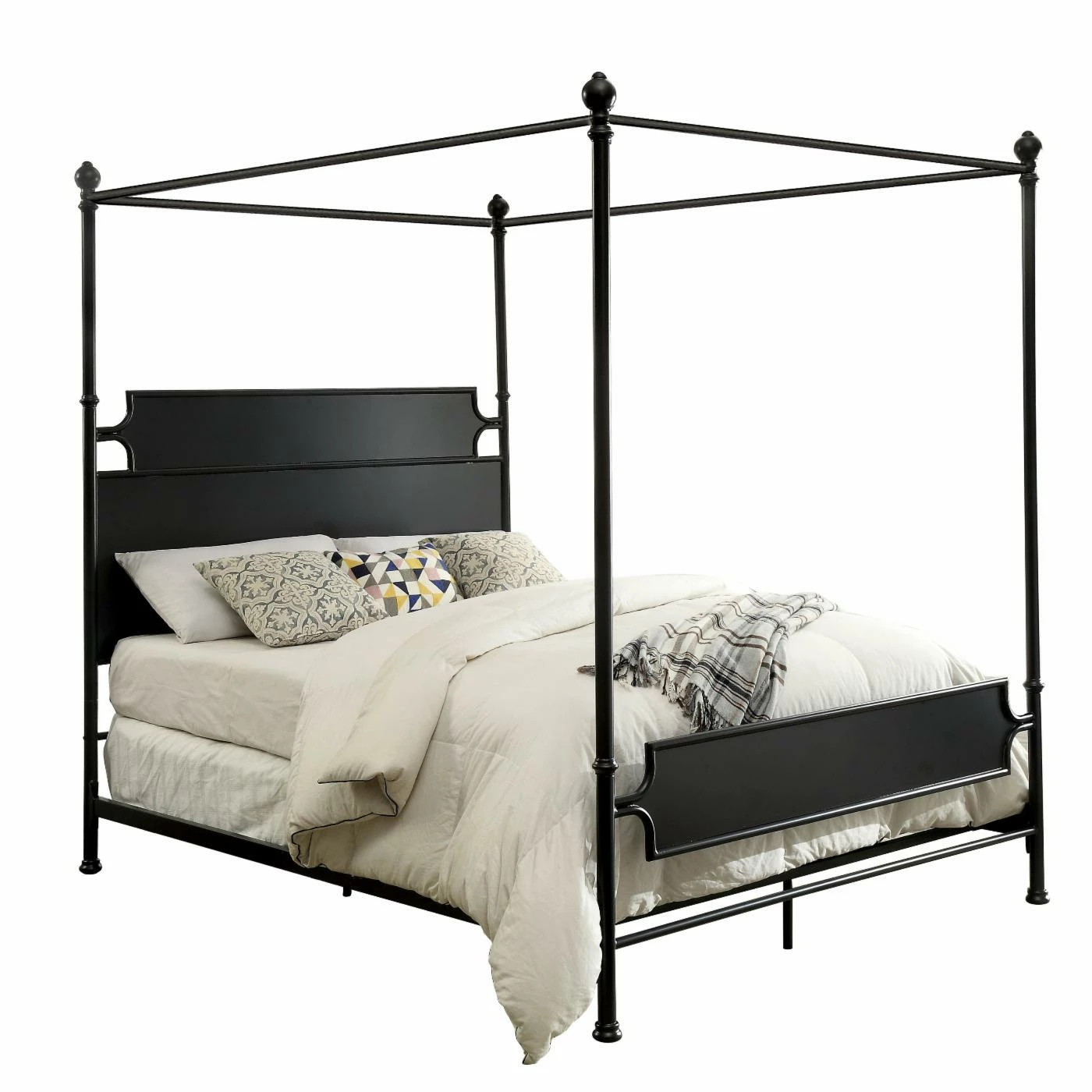 Cheapest π₯ King HN Home Dalton Transitional Canopy Bed βοΈ 3 Cheapest π₯ King HN Home Dalton Transitional Canopy Bed βοΈ
