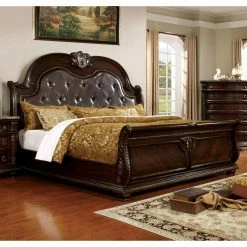 Outlet π King Furniture Of America Daphne Traditional Sleigh Bed π