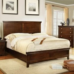 New 😍 California King Furniture Of America Hayes Panel Bed 🔥