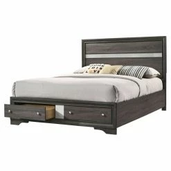 Best Sale 🛒 King Furniture Of America Rose Storage Platform Bed 💯