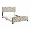 Wholesale π Furniture Of America Madeleine Button Tufted Upholstered Bed - Eastern King - Beige π 2 Wholesale π Furniture Of America Madeleine Button Tufted Upholstered Bed - Eastern King - Beige π -Beds Shop masterENLB5332