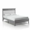 Best reviews of ✔️ Full/Double Furniture Of America Lowder Traditional Slatted Platform Bed - Gray 👏