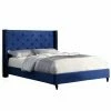 Best deal π€© Best Master Furniture Vero Velvet Tufted Wingback Platform Bed - California King - Blue π 2 Best deal π€© Best Master Furniture Vero Velvet Tufted Wingback Platform Bed - California King - Blue π -Beds Shop masterFIRR315
