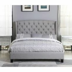 Cheapest 😍 Best Master Furniture Jackman Platform Bed - California King - Black 🔔