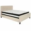 Cheap ✨ King Flash Furniture Tribeca Platform Bed With Optional Mattress 🛒 -Beds Shop masterFLSH2086