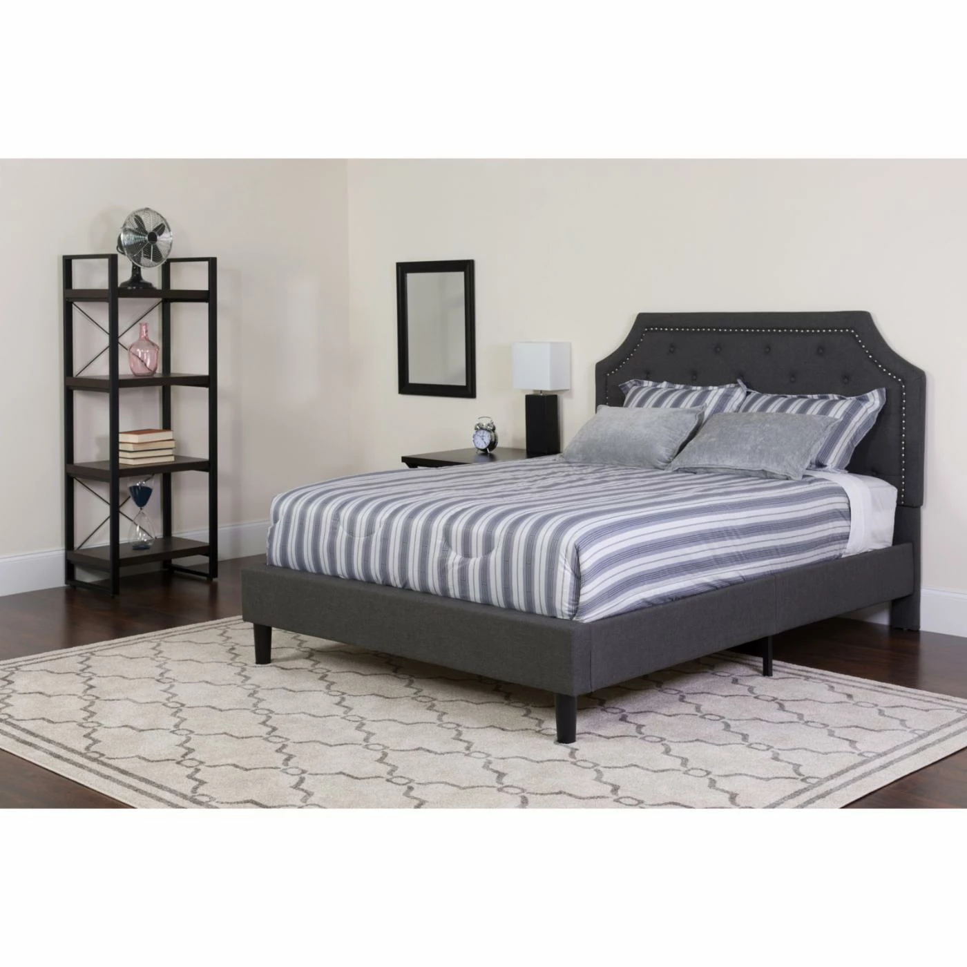 Top 10 π King Flash Furniture Brighton Tufted Upholstered Platform Bed With Pocket Spring Mattress π₯ 3 Top 10 π King Flash Furniture Brighton Tufted Upholstered Platform Bed With Pocket Spring Mattress π₯