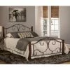 Wholesale 🎁 King Hillsdale Furniture Destin Scroll Bed 😉 -Beds Shop masterHL5180