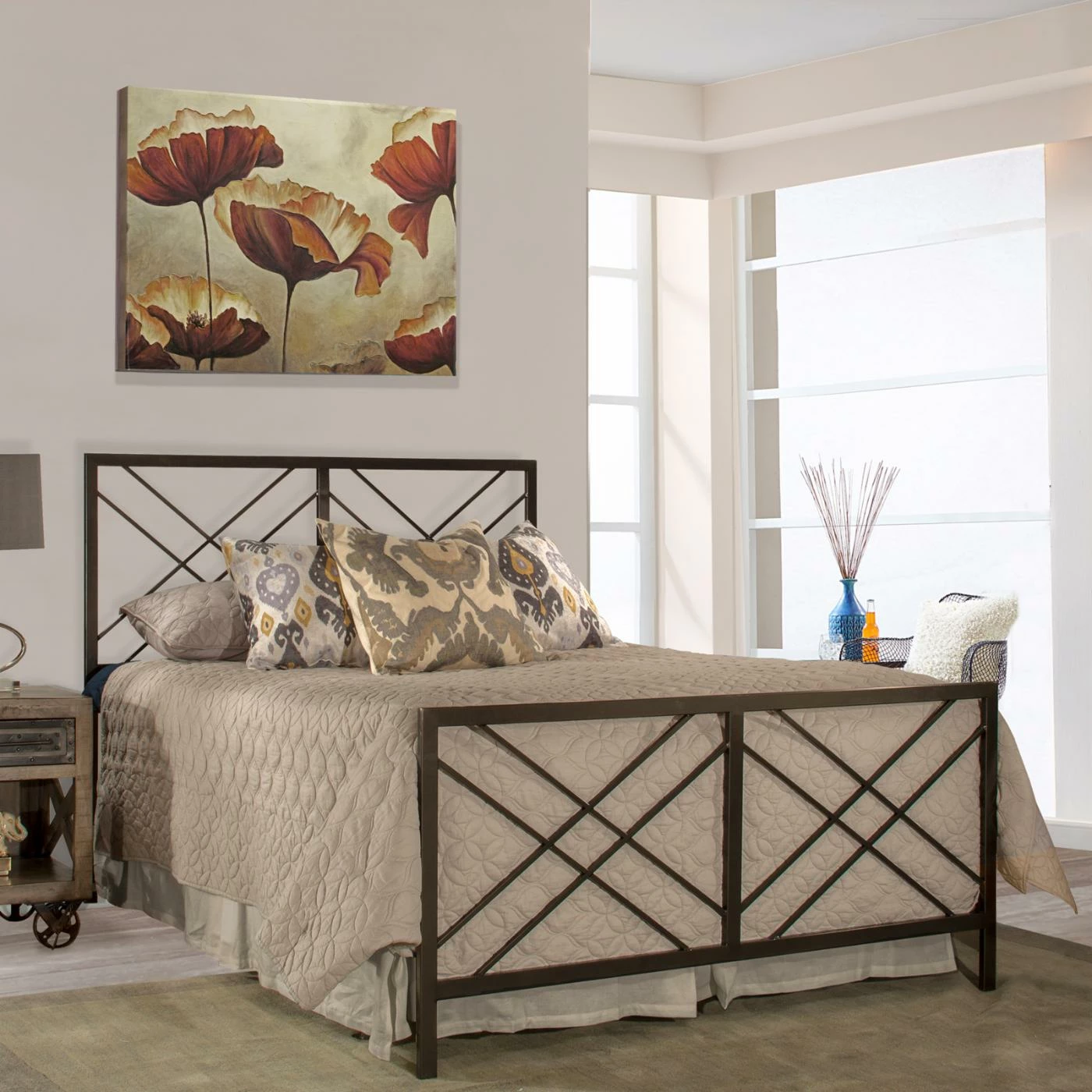 Brand new π King Hillsdale Furniture Westlake Cross Bed π€© 3 Brand new π King Hillsdale Furniture Westlake Cross Bed π€©