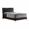 Budget 😀 Queen Hillsdale Furniture Lusso Upholstered Panel Bed 🤩 -Beds Shop masterHL5276