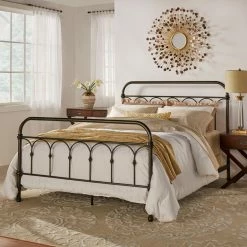 Best deal 😀 King HumbleNest Ballantine Farmhouse / Cottage Metal Bed 🤩