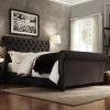 Flash Sale 🤩 King Weston Home Ellesmere Tufted Upholstered Sleigh Bed 😍