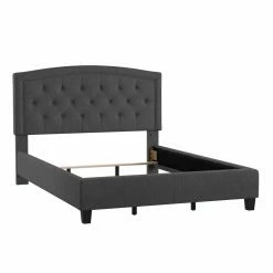 Hot Sale 💯 King Weston Home Filbert Adjustable Diamond-Tufted Arch Back Bed 👍