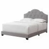 Deals β€οΈ King HomeFare Upholstered Camelback Low Profile Bed β€οΈ 2 Deals β€οΈ King HomeFare Upholstered Camelback Low Profile Bed β€οΈ -Beds Shop masterHOMM2176