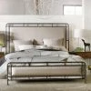 Wholesale ✔️ King Hooker Furniture Studio 7H Slumber Metal Upholstered Bed ⭐ -Beds Shop masterHOOK4276