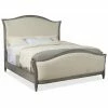 Buy 👍 California King Hooker Furniture Ciao Bella Upholstered Bed- Speckled Gray - Queen 🤩 -Beds Shop masterHOOK6371