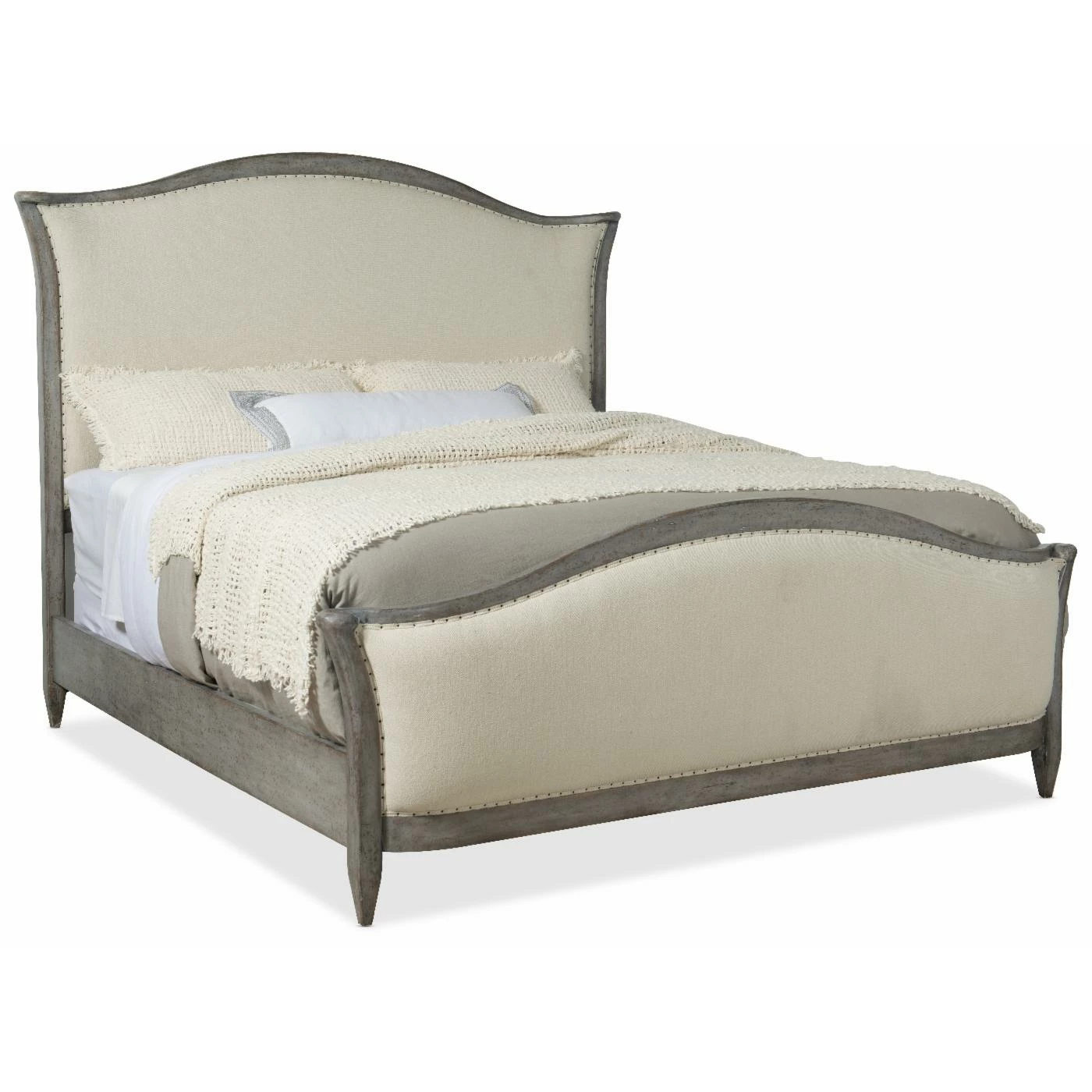 Buy π California King Hooker Furniture Ciao Bella Upholstered Bed- Speckled Gray - Queen π€© 3 Buy π California King Hooker Furniture Ciao Bella Upholstered Bed- Speckled Gray - Queen π€©