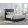Flash Sale 🔥 King Inspired Home Reese Faux Leather Platform Bed 😍