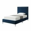 Outlet ✔️ Queen Inspired Home Reese Velvet Nailhead Trim Platform Bed 😀 -Beds Shop masterINSP168