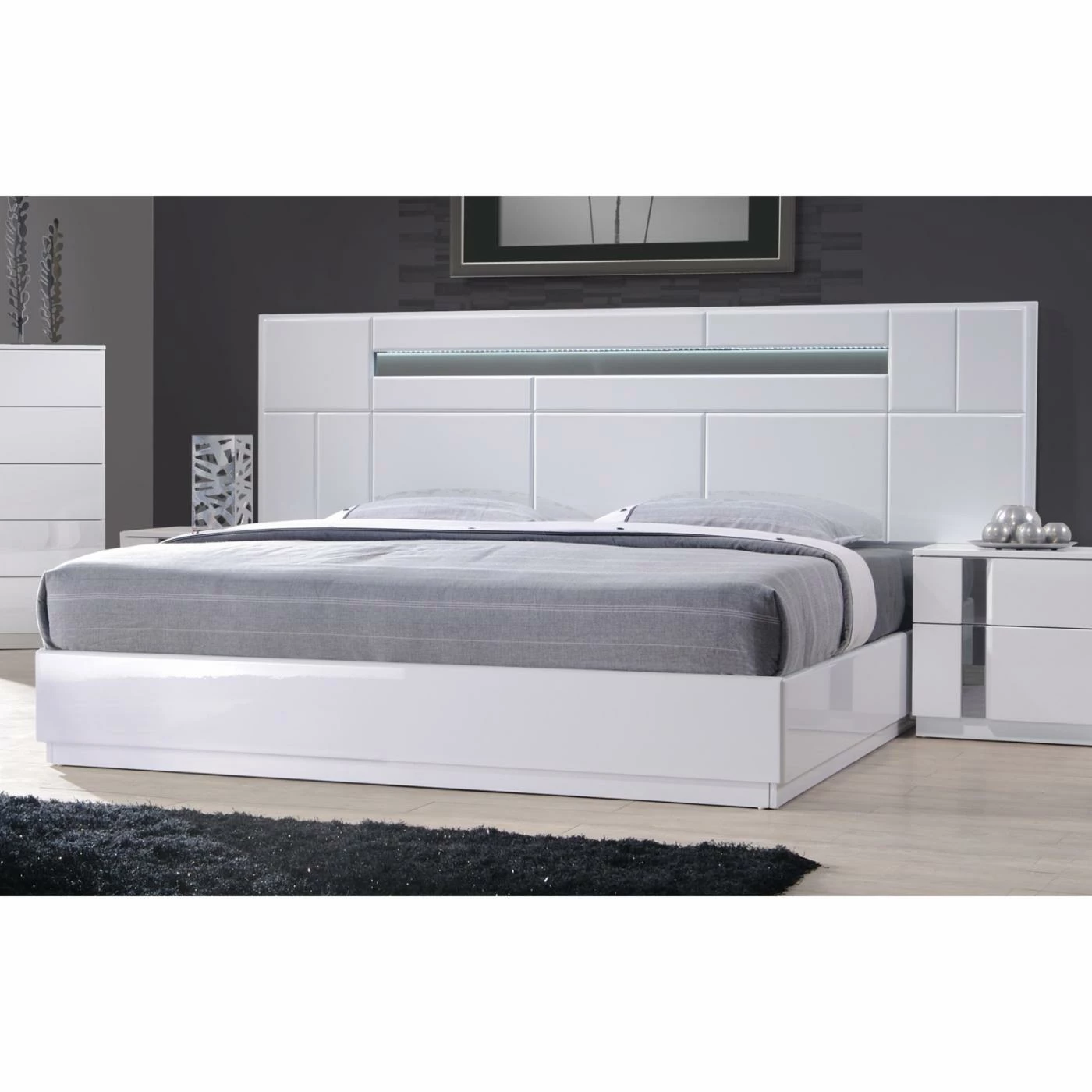 Flash Sale ⭐ J&M Furniture Queen J&M Furniture Palermo Platform Bed ✨ 3 Flash Sale ⭐ J&M Furniture Queen J&M Furniture Palermo Platform Bed ✨