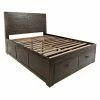 Promo ❤️ Queen Jofran Jackson Lodge Storage Bed 👍 -Beds Shop masterJSI1497
