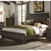 Hot Sale 👍 Liberty Furniture Industries King Liberty Furniture Thornwood Panel Bed 🧨