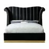 New β King Meridian Furniture Inc Flora Upholstered Wingback Low Profile Bed With Nailhead Trim π₯ 2 New β King Meridian Furniture Inc Flora Upholstered Wingback Low Profile Bed With Nailhead Trim π₯ -Beds Shop masterMERI594