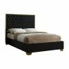 Cheapest 💯 King Meridian Furniture Inc Lana Tufted Low Profile Bed 🎉 -Beds Shop masterMERI596